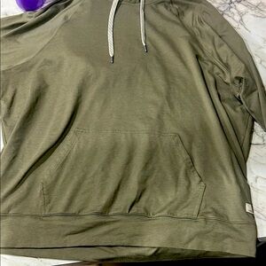 Vuori Sage Green Halo Hoodie